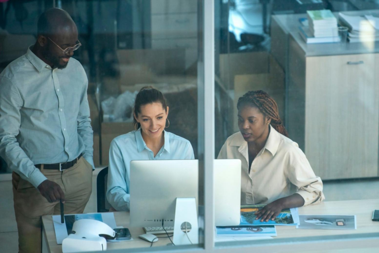 Close-up view of detailed financial accountability records and planning tools